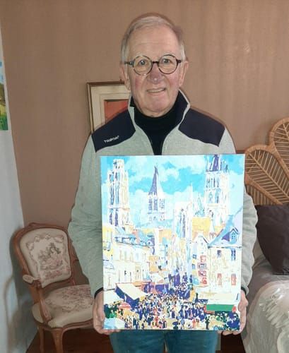 Toile peinte par Guy A.