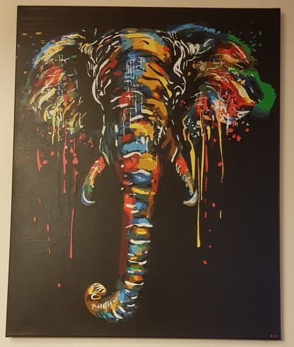 Toile peinte par Emilie M.