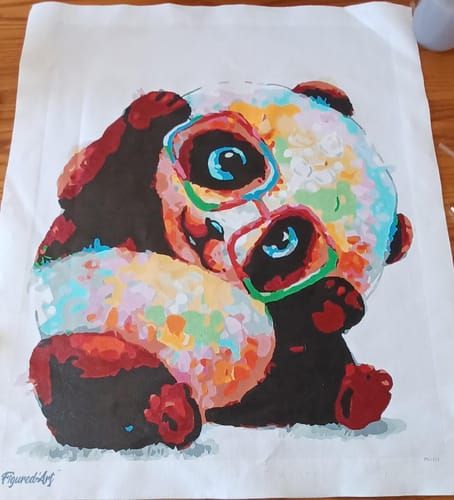 Toile peinte par Laurène M.