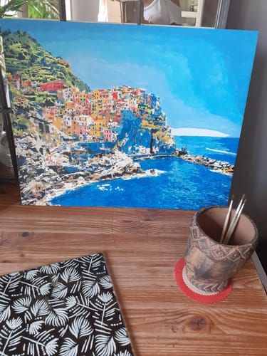 Toile peinte par Valerie M.