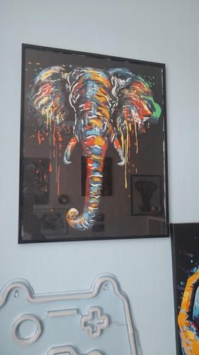 Toile peinte par Nathalie