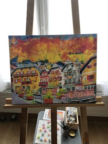 Toile peinte par Dominique M.