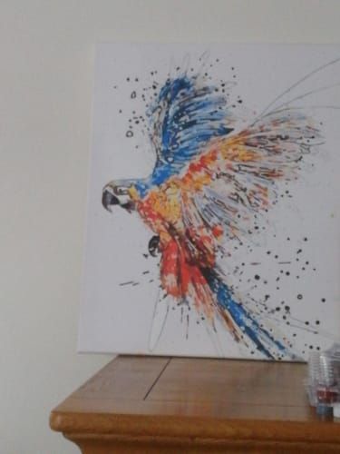 Toile peinte par Viviane