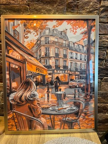 Toile peinte par Stéphanie