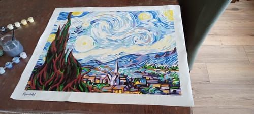 Toile peinte par Marie.christine L.