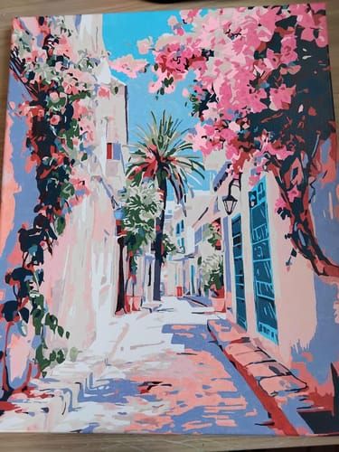 Toile peinte par Julie L.