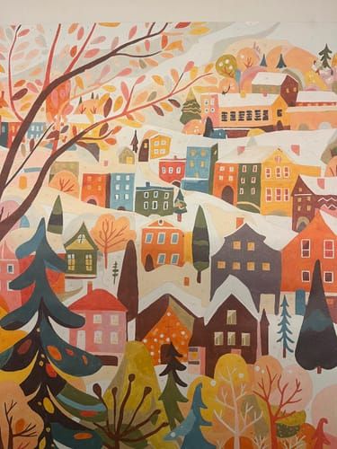 Toile peinte par Nathalie S.