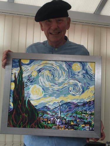 Toile peinte par Robert