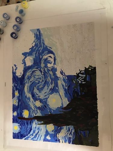 Toile peinte par Rita C.