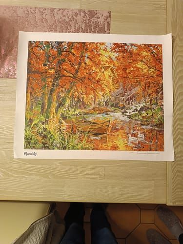 Toile peinte par Sylvie A.