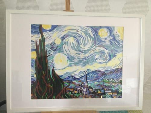 Toile peinte par Fabienne B.