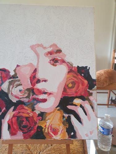 Toile peinte par Catherine W.