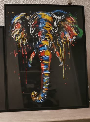 Toile peinte par Tristan T.