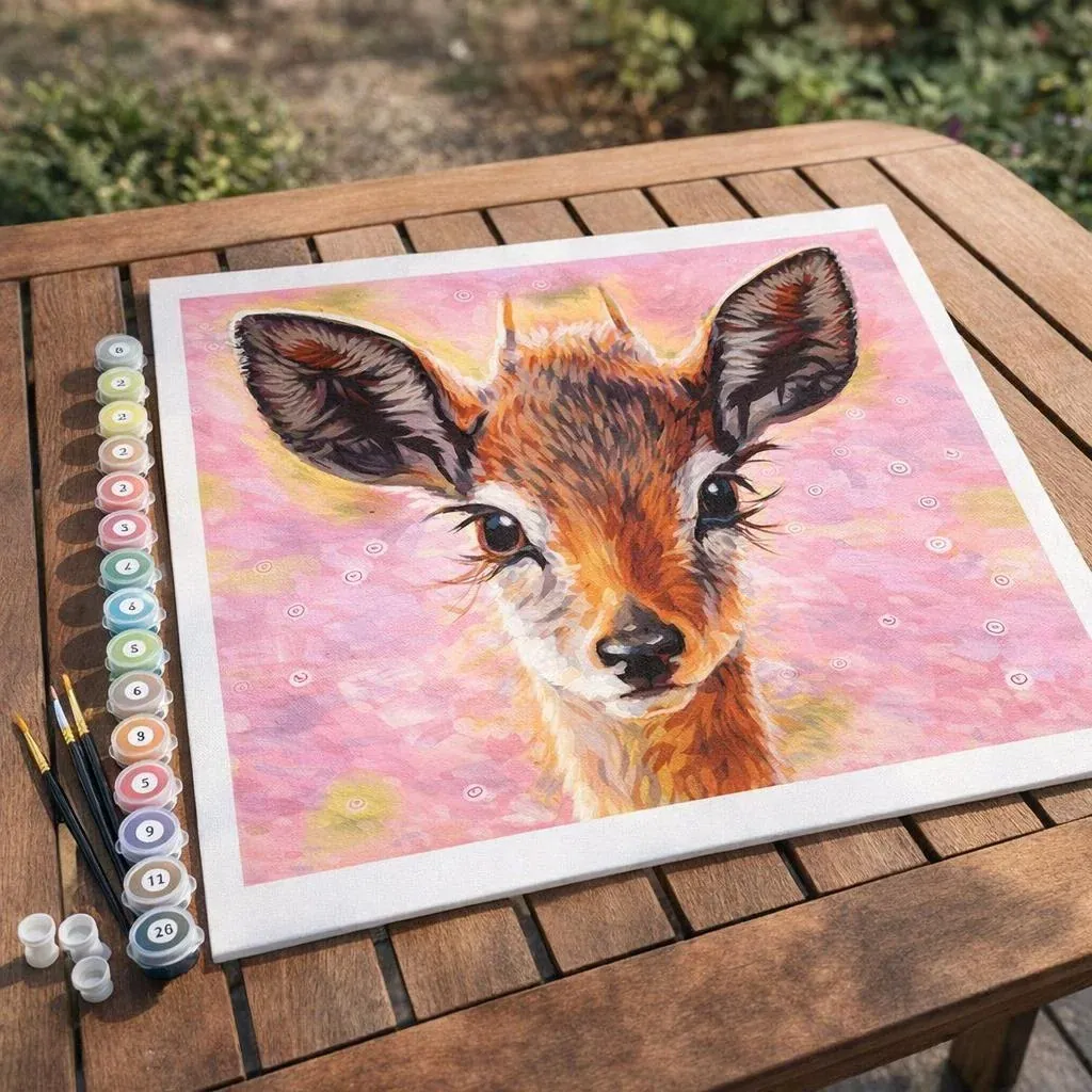 Peinture par numéro Biche mignonne