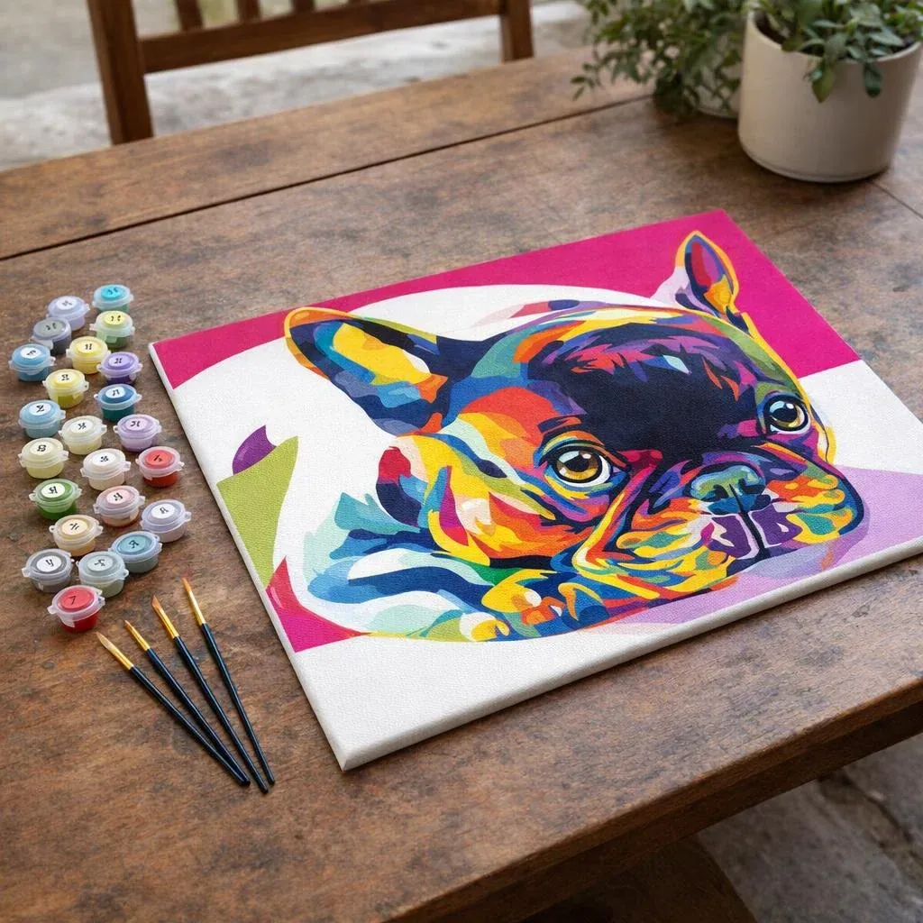 Peinture par numéro Carlin Pop Art
