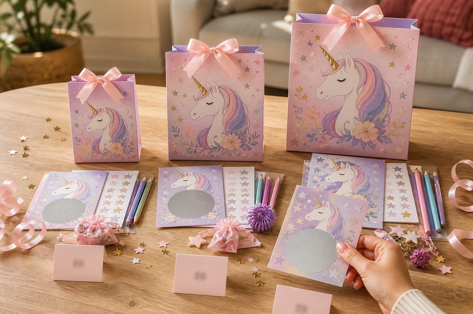 Comparer les pochettes licorne : contenu et intérêt cadeau