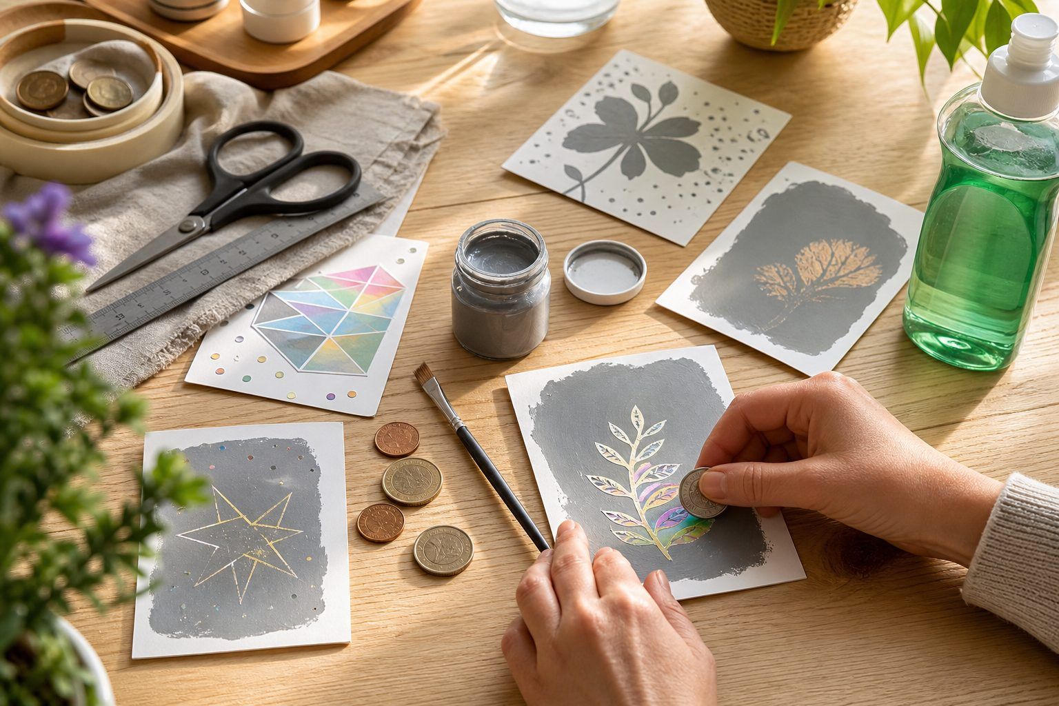 Étapes pour créer ses propres cartes à gratter