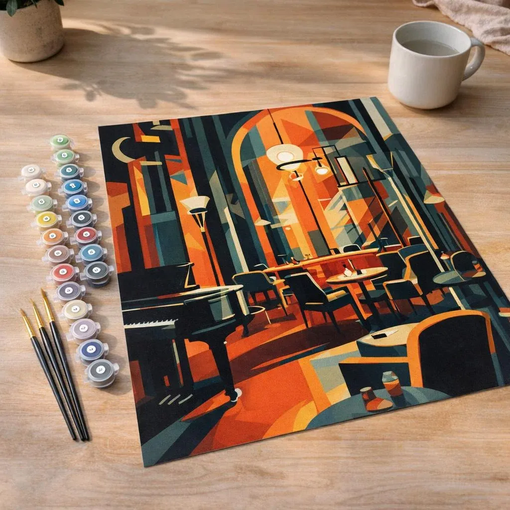 Peinture par numéro Club Art Déco