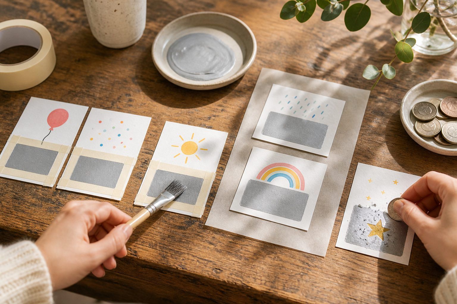 Créer ses propres cartes à gratter en 5 étapes
