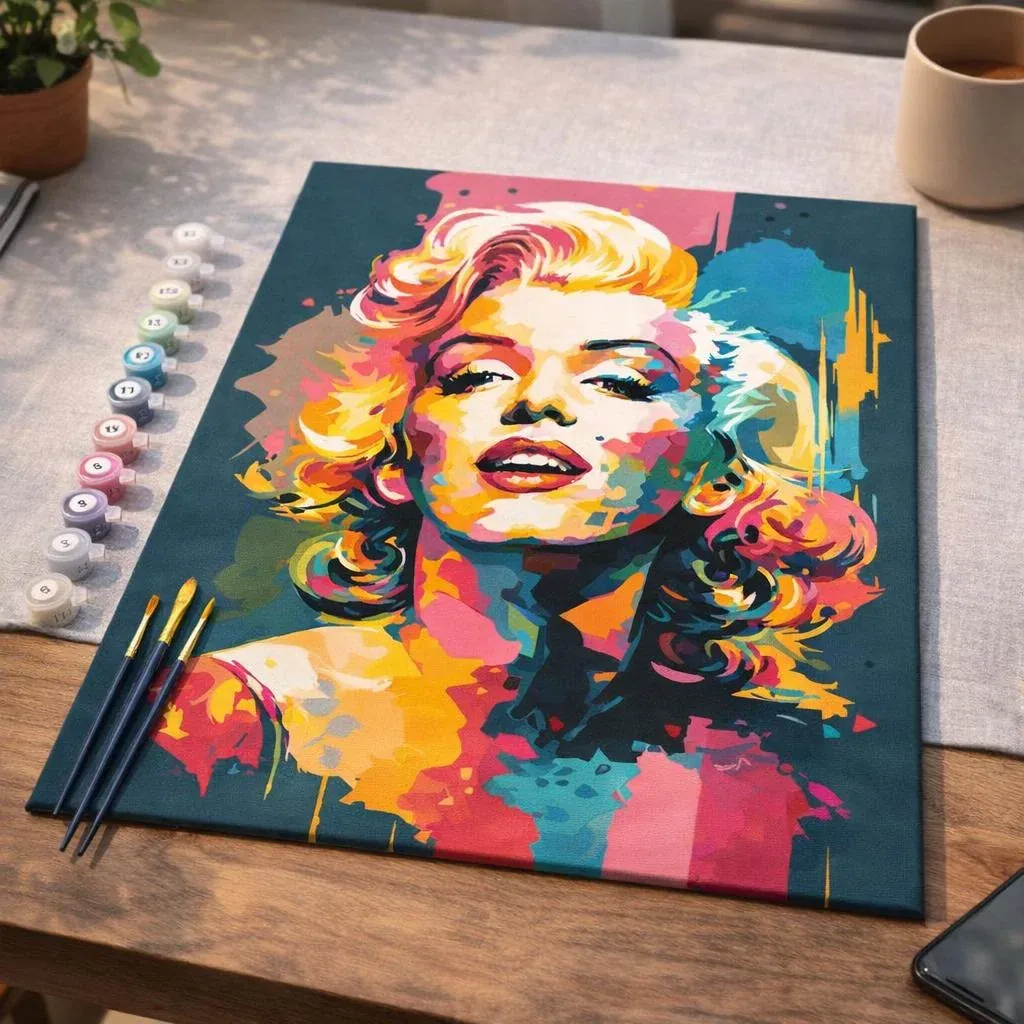 Peinture par numéro Diva Abstraite