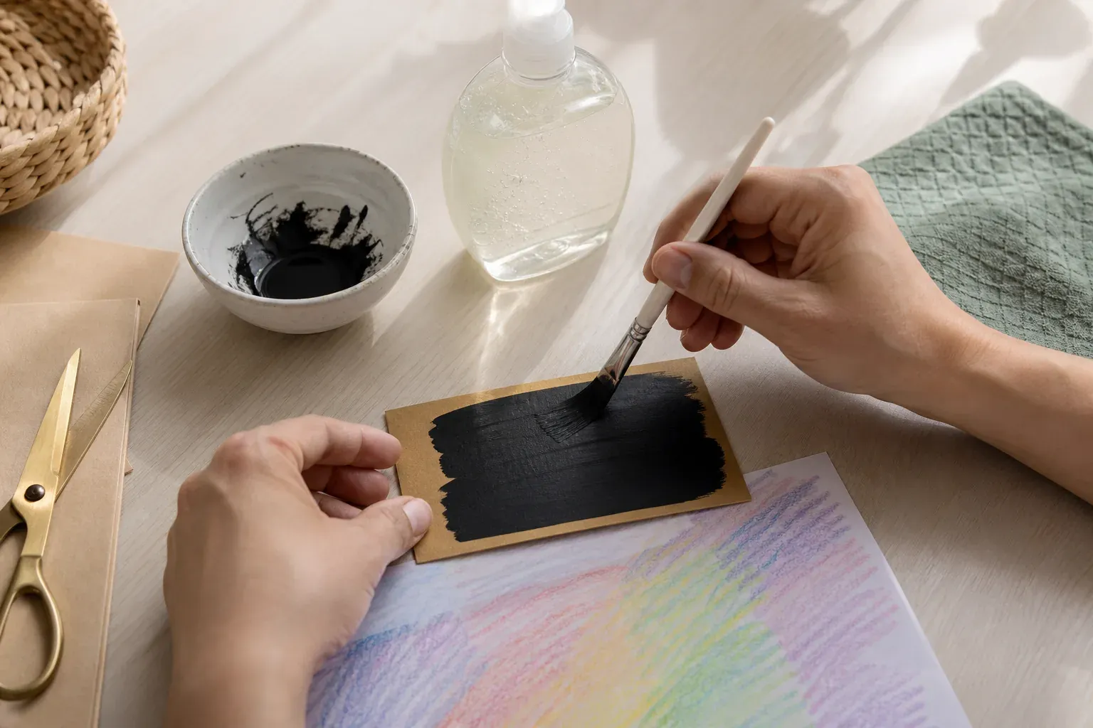 Fabriquer une carte à gratter maison qui révèle votre message
