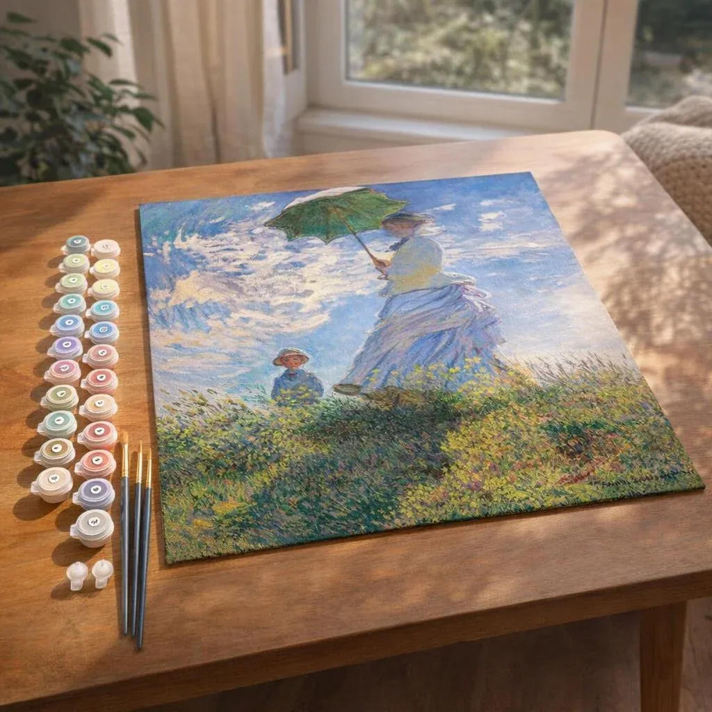 Peinture par numéro La Promenade Monet