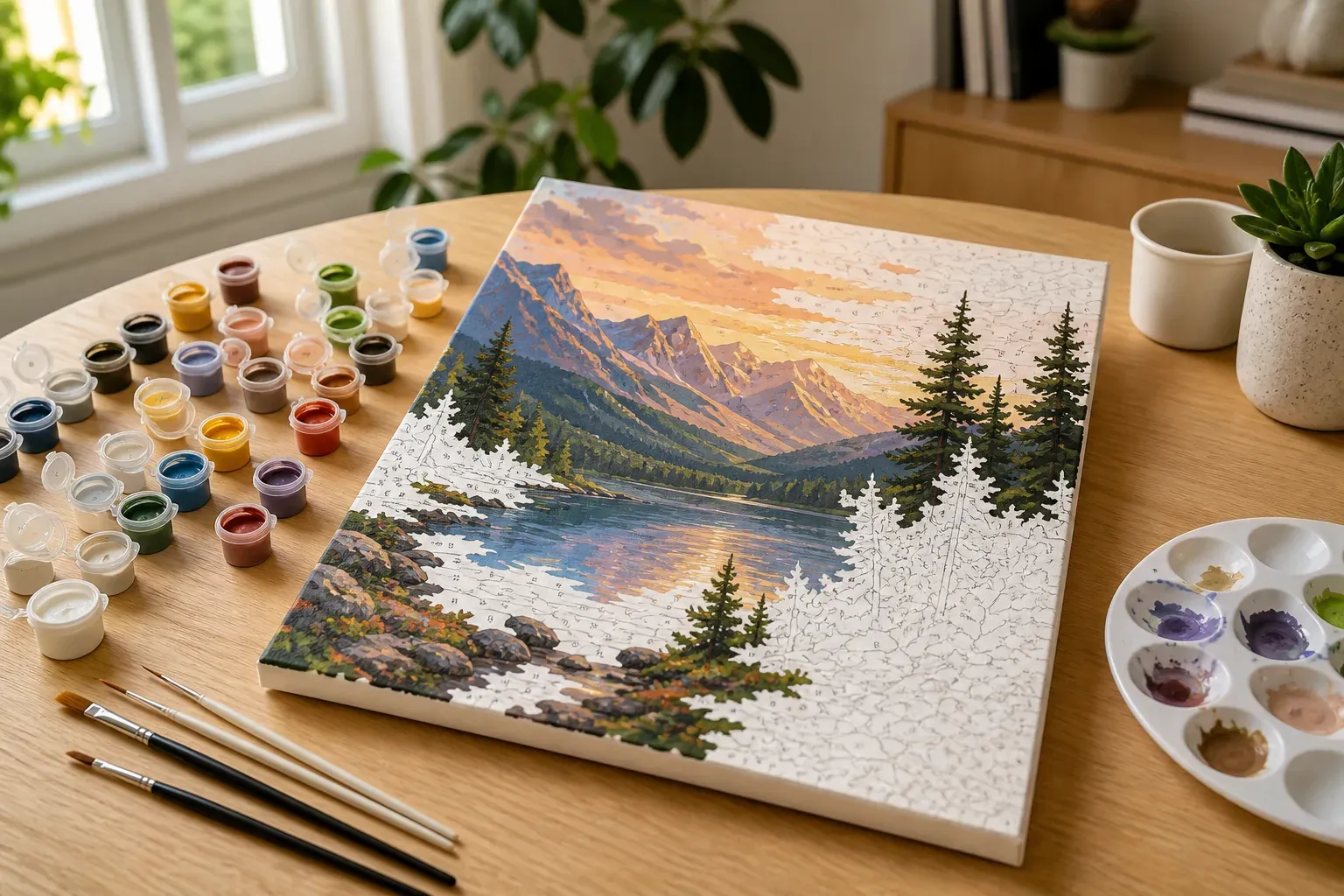 La peinture numéro d’art révèle l’artiste qui sommeille en vous