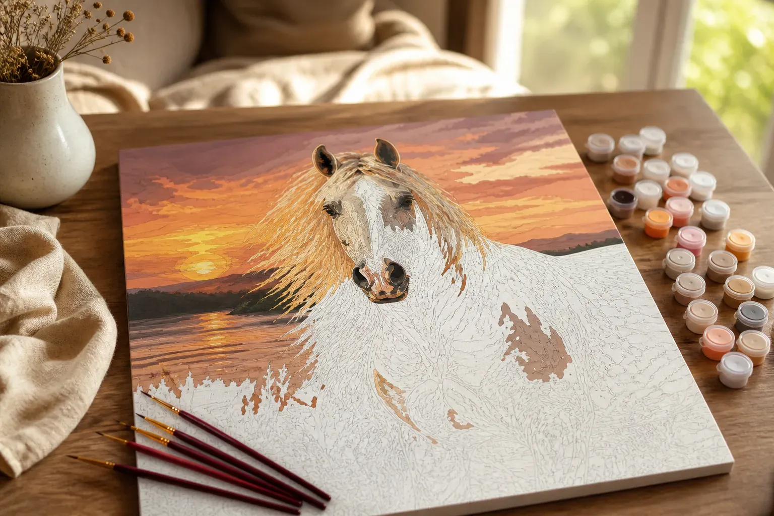 Quelle peinture numéro cheval choisir pour votre décoration ?