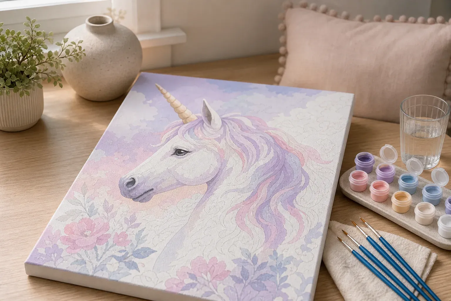 Quelle peinture numéro licorne choisir pour décorer avec douceur ?