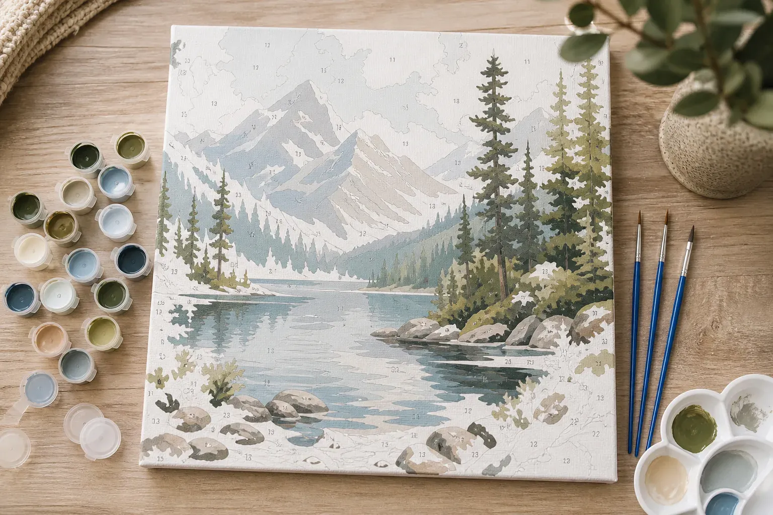 Peinture numéro pas cher : un loisir créatif à petit prix