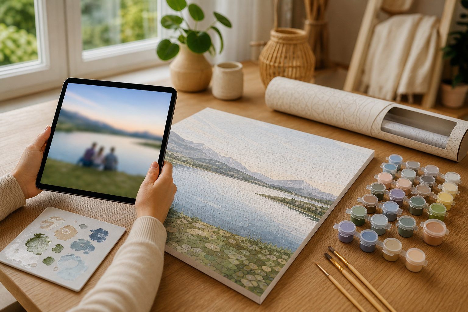 Comment commander une peinture personnalisée à partir d’une photo