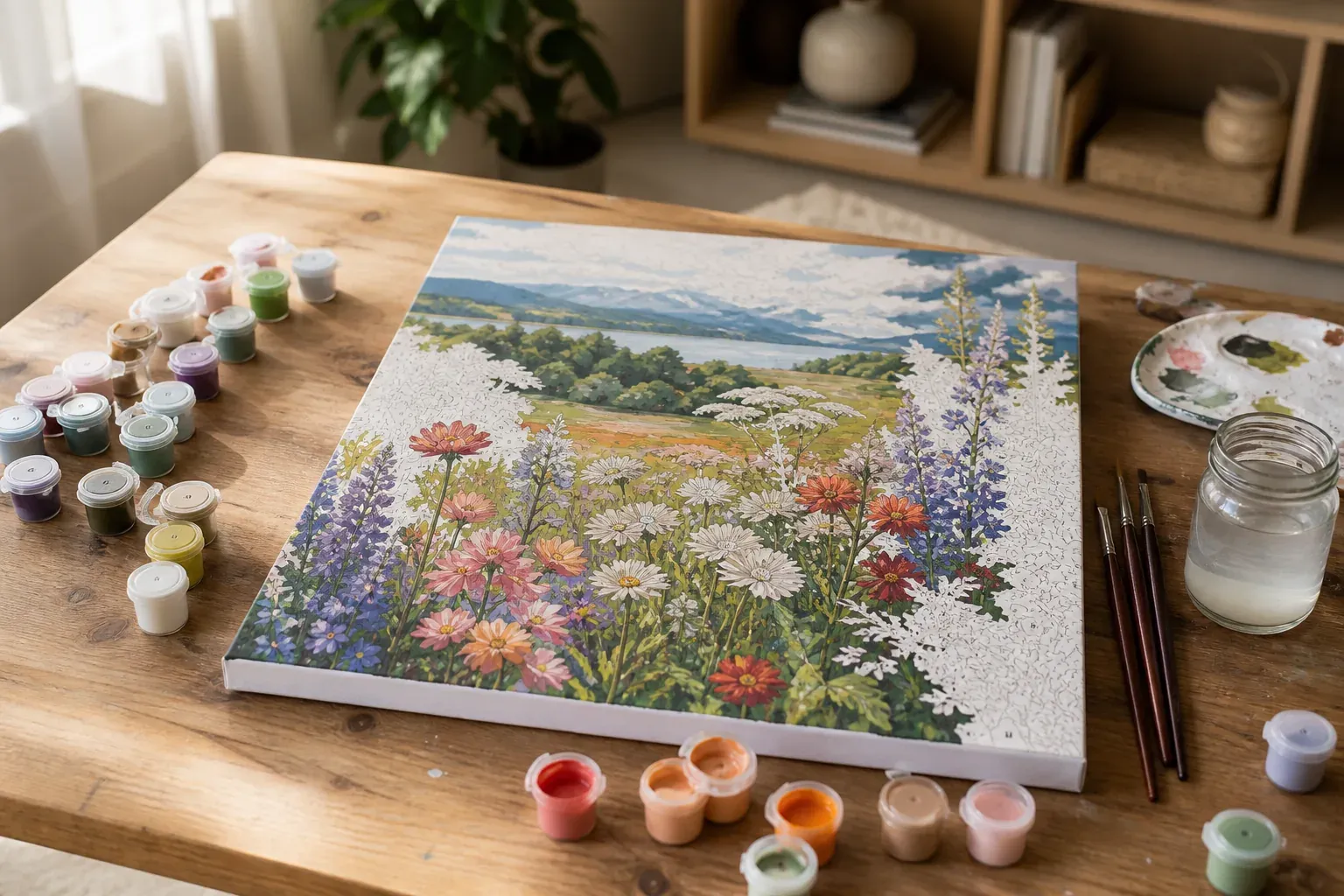 Une peinture par numéro adulte pas cher peut-elle être réussie ?