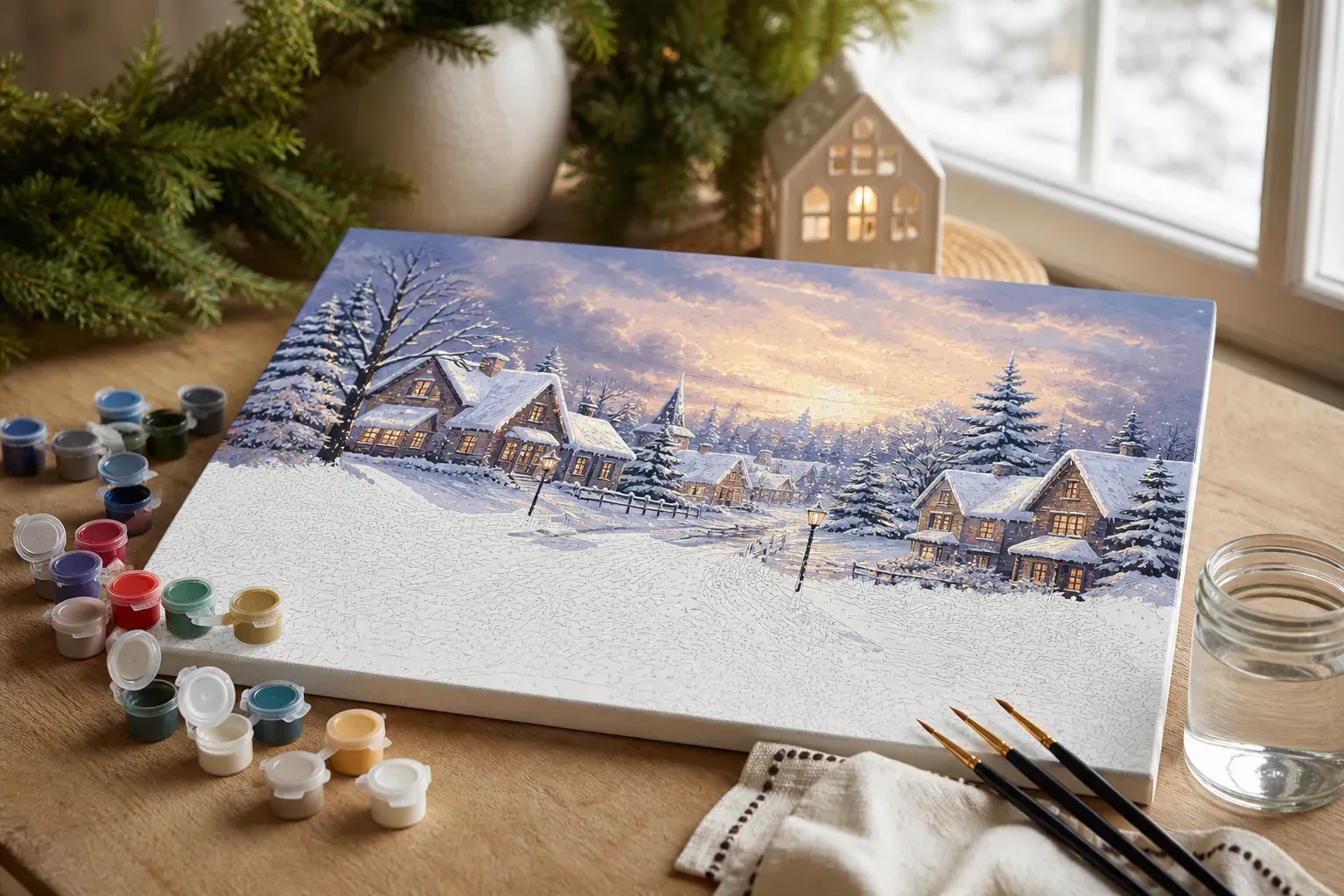La peinture par numéro de Noël se choisit selon votre projet