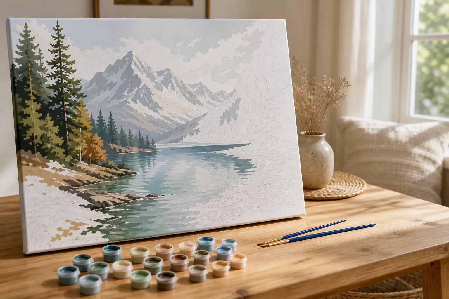 Quelle Peinture par numéro paysage choisir pour votre décoration ?