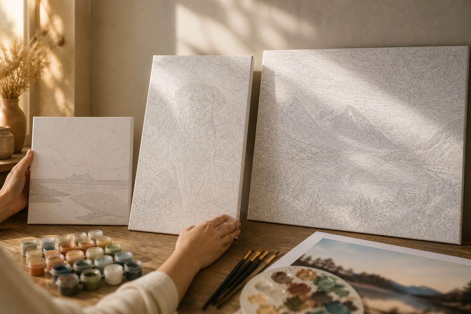 Quel format de toile et quel niveau de détail choisir ?