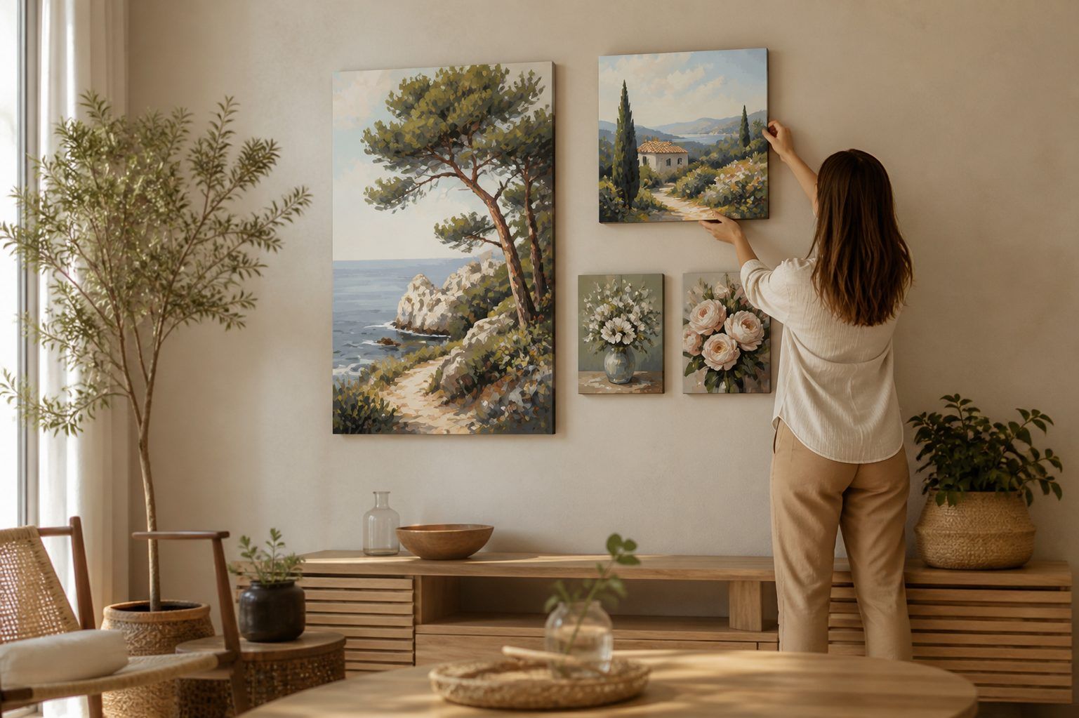Quels formats de tableaux choisir pour votre mur ?
