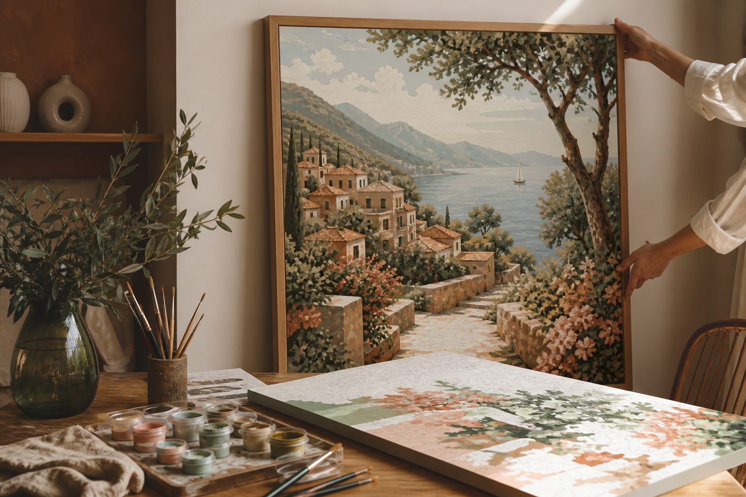 4. Peinture au numéro et décoration : choisir un format qui mérite d’être encadré