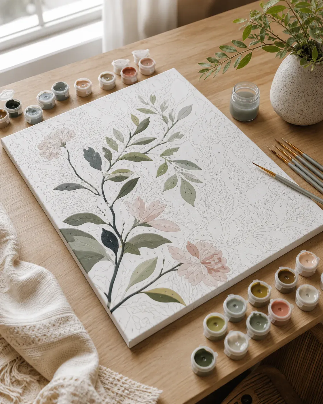 La peinture par numéros pour adultes : bien choisir son kit
