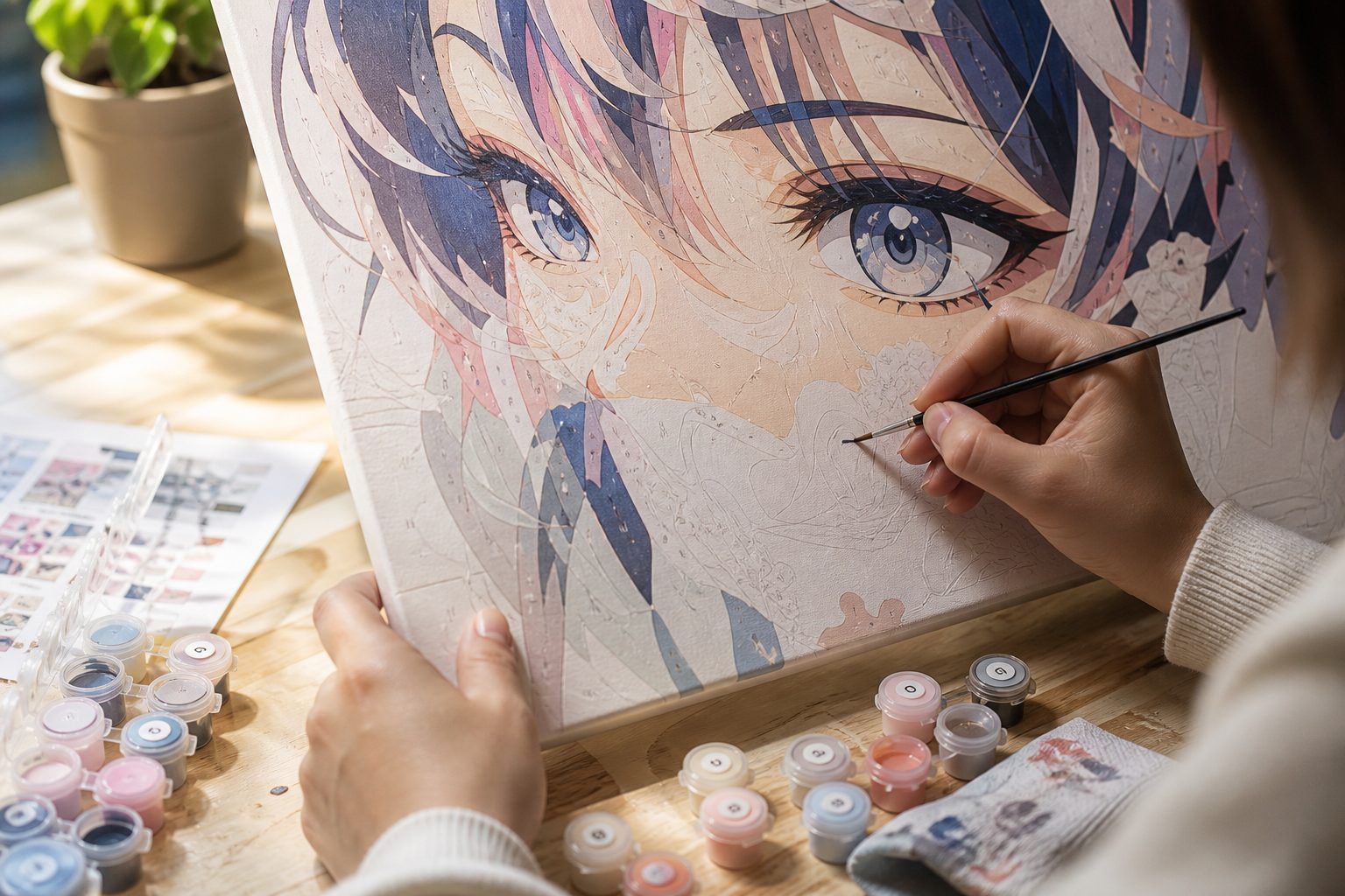 Réussir les détails d'un portrait manga grâce aux bonnes techniques