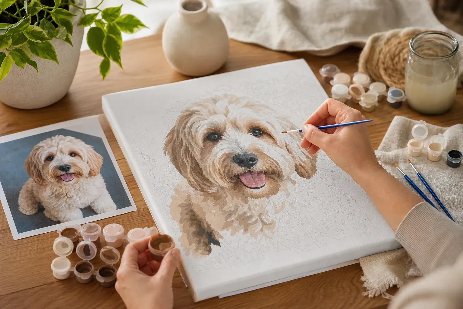 Une peinture par numéros personnalisée peut-elle rester pas chère ?