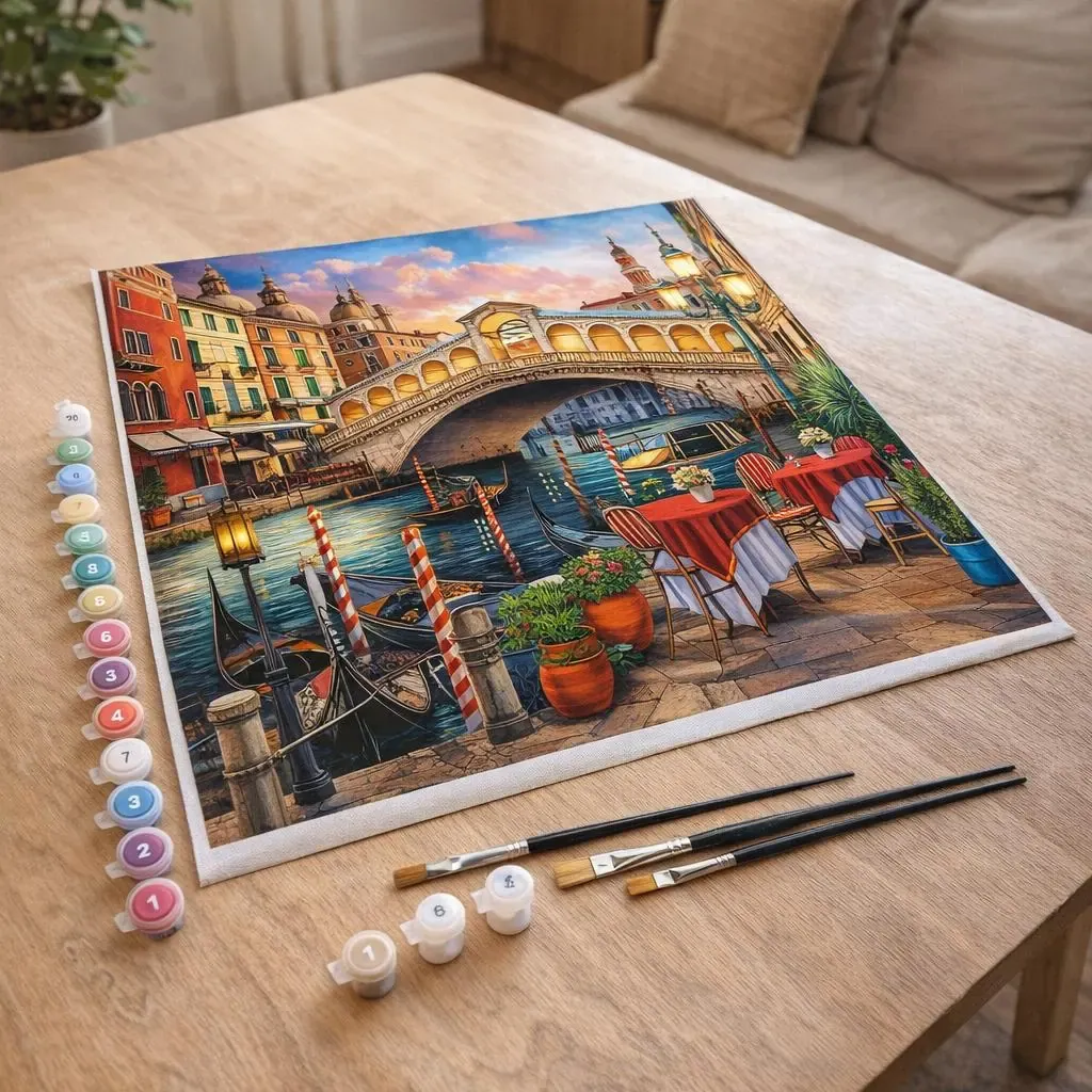 Peinture par numéro Pont du Rialto
