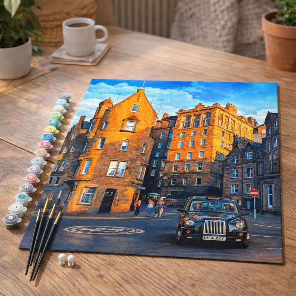 Peinture par numéro Rue Edinburgh