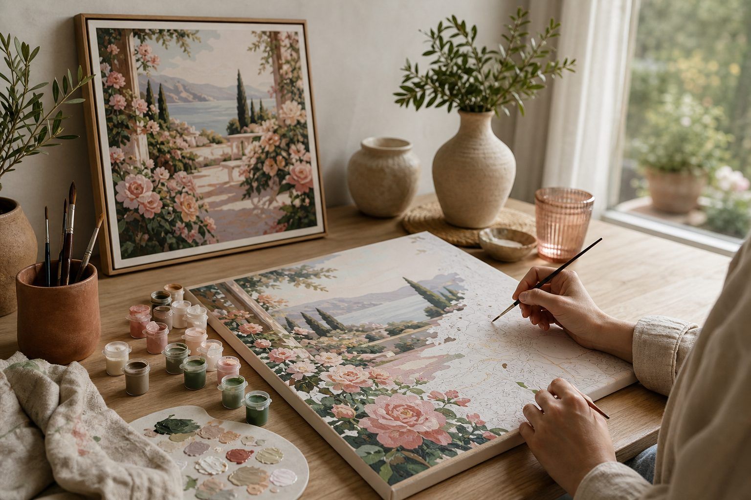 Les peintures par numéros pour adultes : une activité créative et une déco à personnaliser